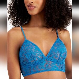 INC International Concepts Blue Lace Bralette